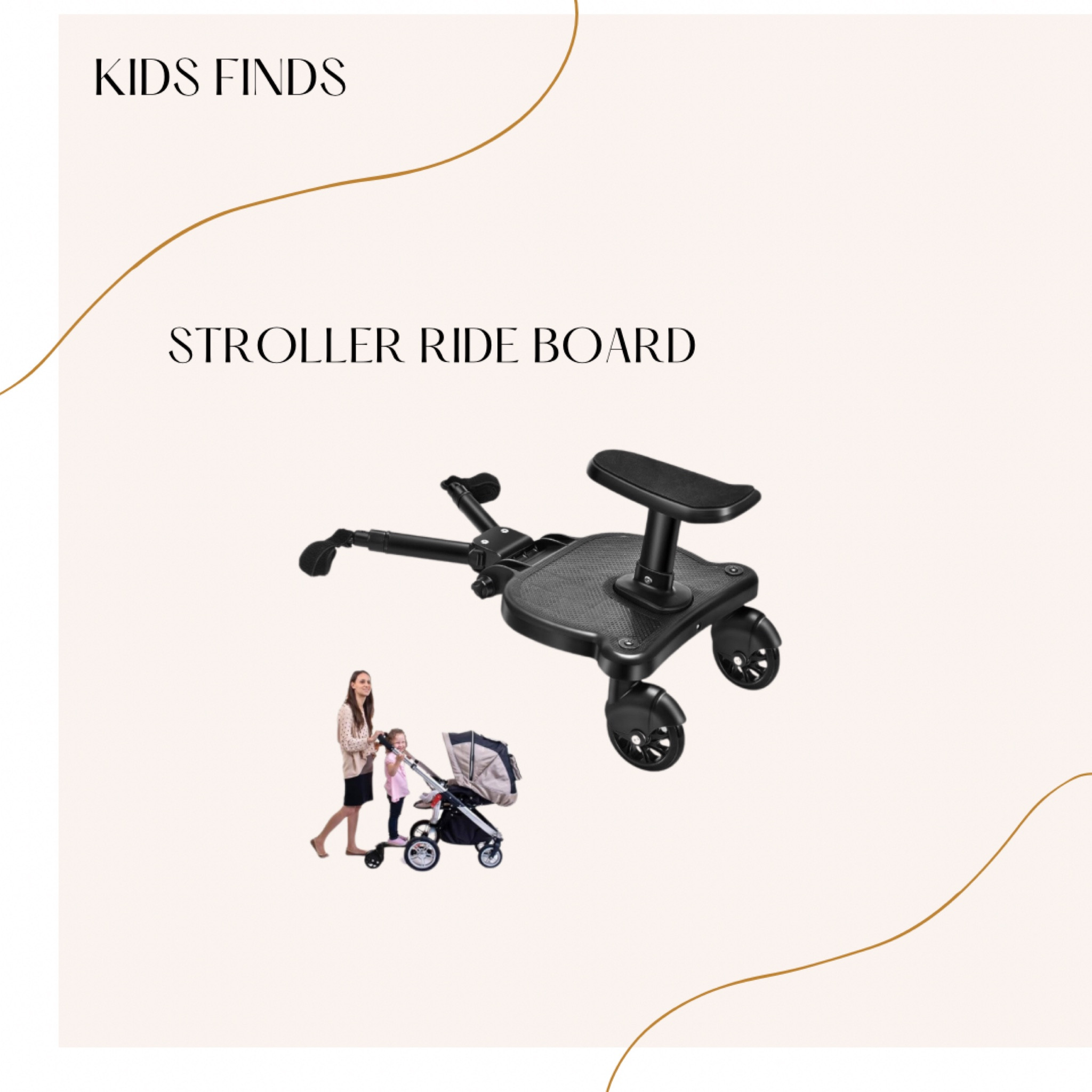 Stroller Ride Board 

#LTKkids #LTKcanada