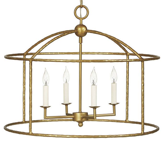 Hadley 4-Light Round Chandelier | Ballard Designs, Inc.