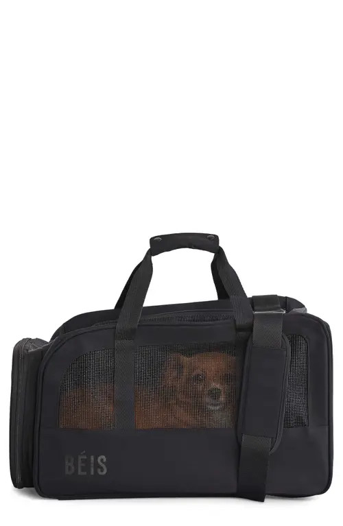 Béis The Regulation Pet Carry-On in Black at Nordstrom | Nordstrom