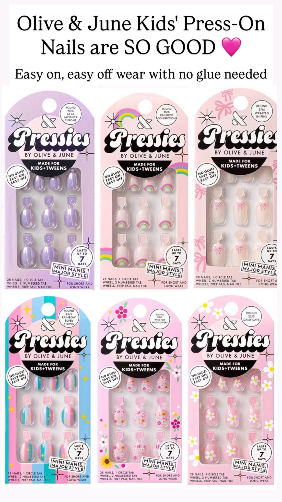 O live & Jume press on nails for kids and tweens 

#LTKBeauty