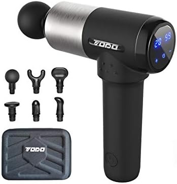TODO Deep Tissue Percussion Massager Gun for Muscle Relaxation Pain Relief (6 Massage Heads/Speed... | Amazon (US)