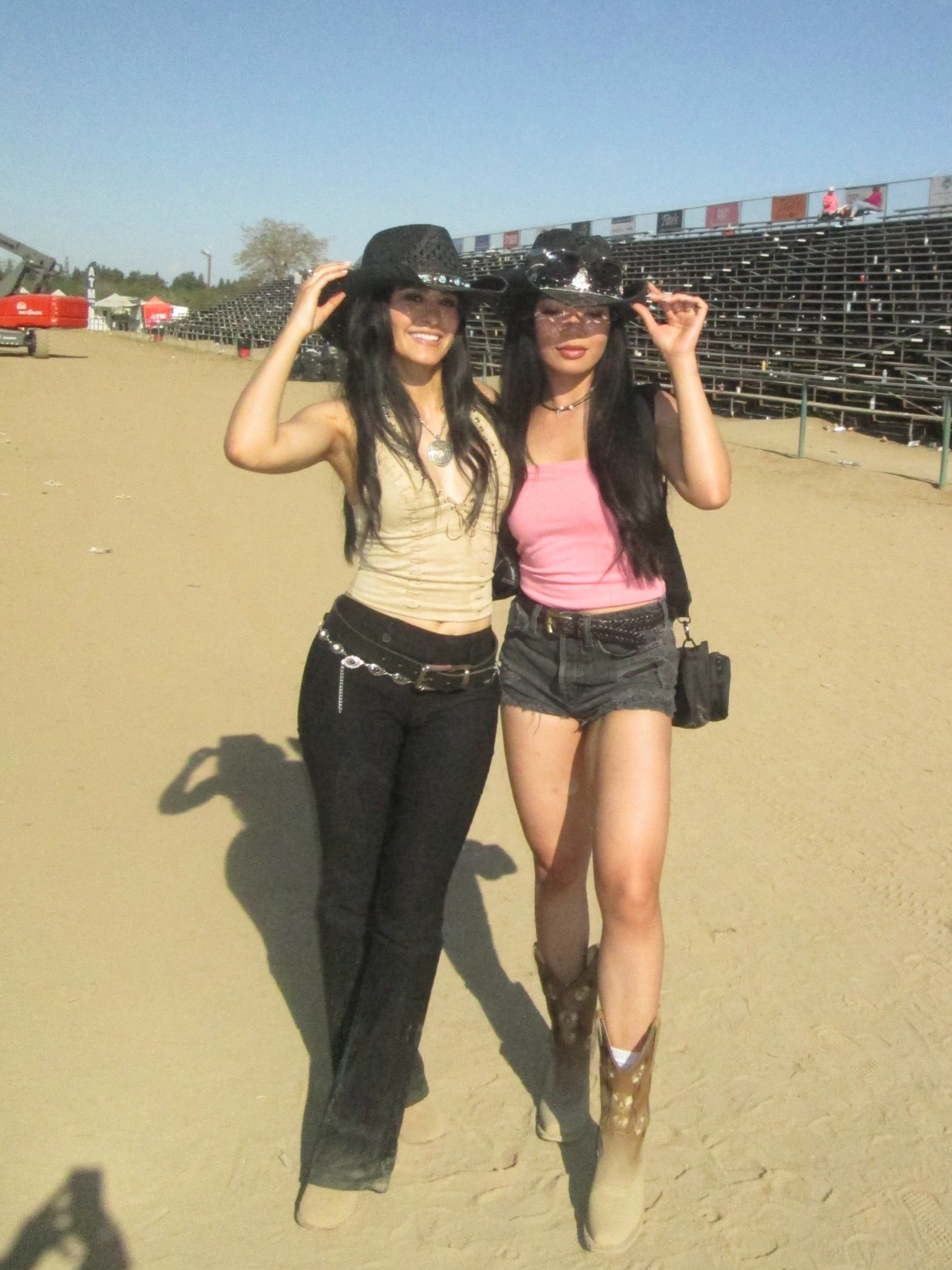 Fav rodeo outfit iv ever worn 🤠 xs top, zero pants, all accessories thrifted 🫶🏼 shoes are from therealreal so can’t link 
Use code TAMARAC10 for money off of anything from EDIKTED 🫶🏼

#LTKSeasonal #LTKStyleTip #LTKFestival