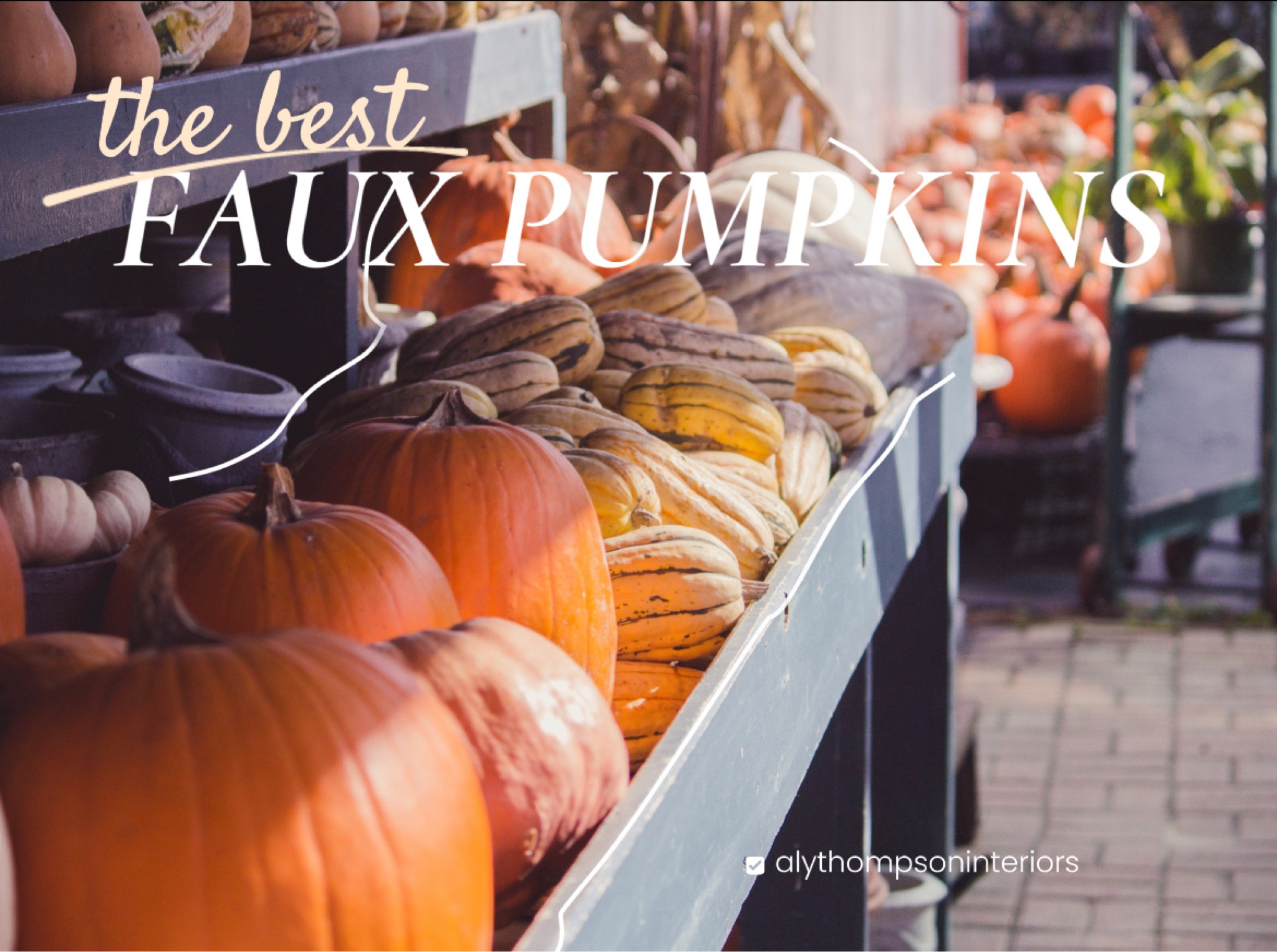 Faux Pumpkins

#LTKSeasonal #LTKhome #LTKFind