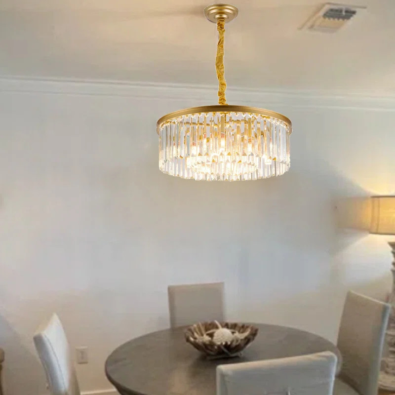 Stalnaker 6 - Light Dimmable Drum Chandelier | Wayfair North America