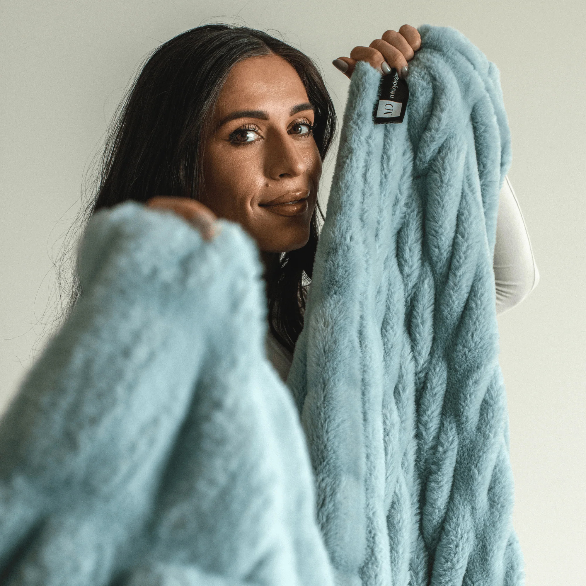 Glacier Glide Minky Blanket Chic Collection - Minky Designs | Minky Designs