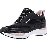 Skechers Women's Essential-HIGH STRIDES Sneaker, Black, 11 | Amazon (US)