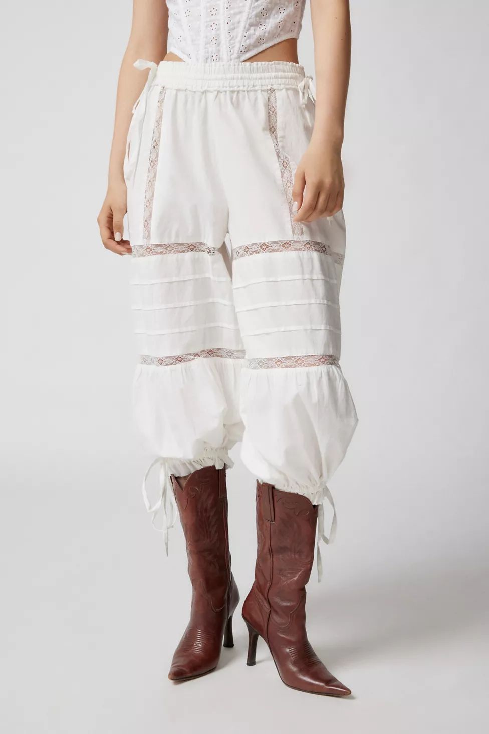 Out From Under Phoebe Lace Bloomer Pant | Urban Outfitters (US and RoW)