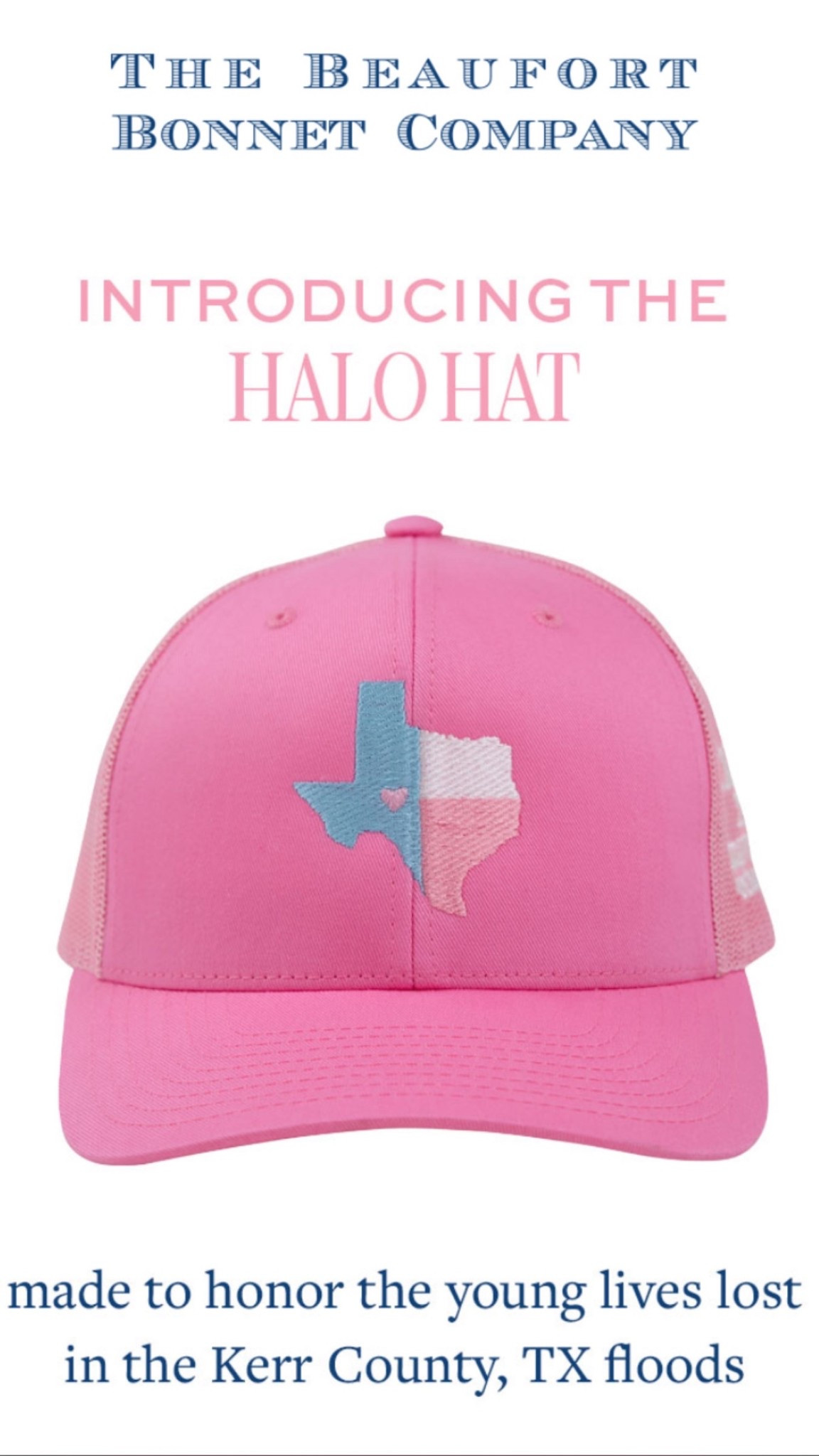 TBBC Halo Hat in honor of Heaven’s 27 Precious girls lost in the Texad floods this summer. 100% of proceeds go to The Heaven’s 27 Fund. 

#LTKGiftGuide #LTKFamily