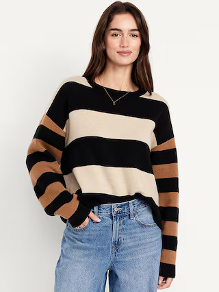 SoSoft Loose Cropped Sweater | Old Navy (US)