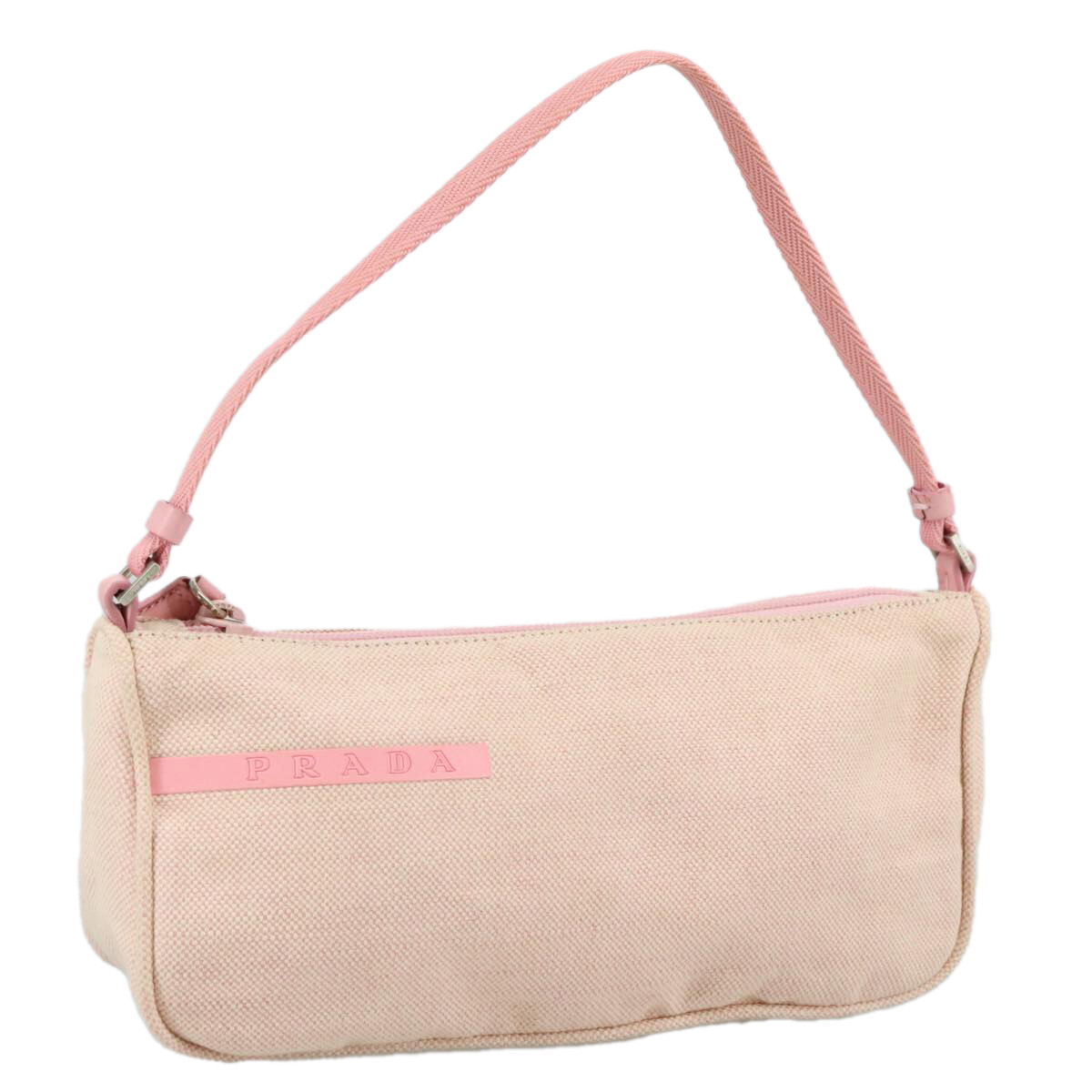 PRADA Sports Accessory Pouch Canvas Pink Auth 107272  | eBay | eBay US