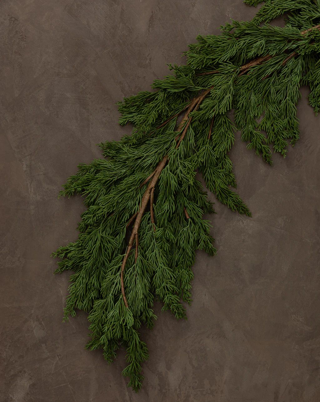 Faux Winter Evergreen 6' Garland | McGee & Co.