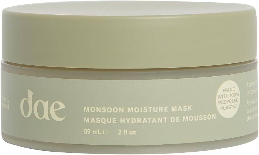 DAE Monsoon Moisture Mask - Intense Hydration, Leaves Hair Glossy & Smooth, Strengthens Hair Elas... | Amazon (US)