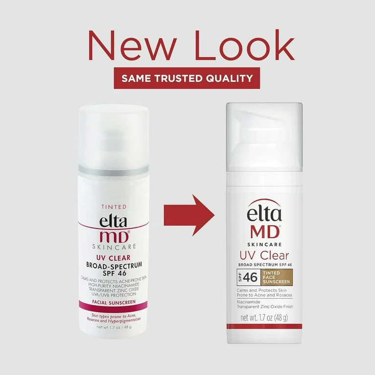 EltaMD UV Clear SPF 46 Tinted Broad Spectrum Facial Sunscreen 1.7 oz (48g) | Walmart (US)