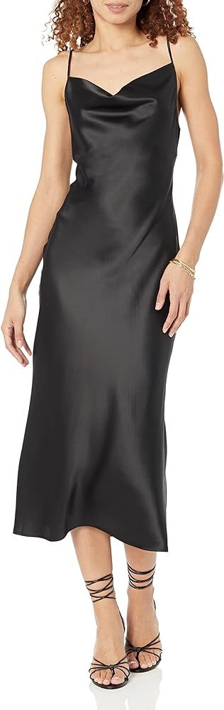 The Drop Women's Scarlett Cowl-Neck Slip Dress | Amazon (US)