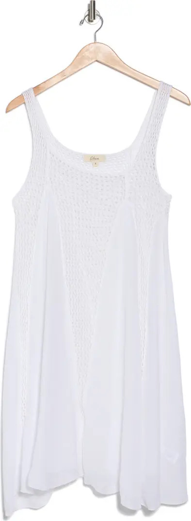 Elan Crochet Inset Cover-Up Dress | Nordstrom | Nordstrom