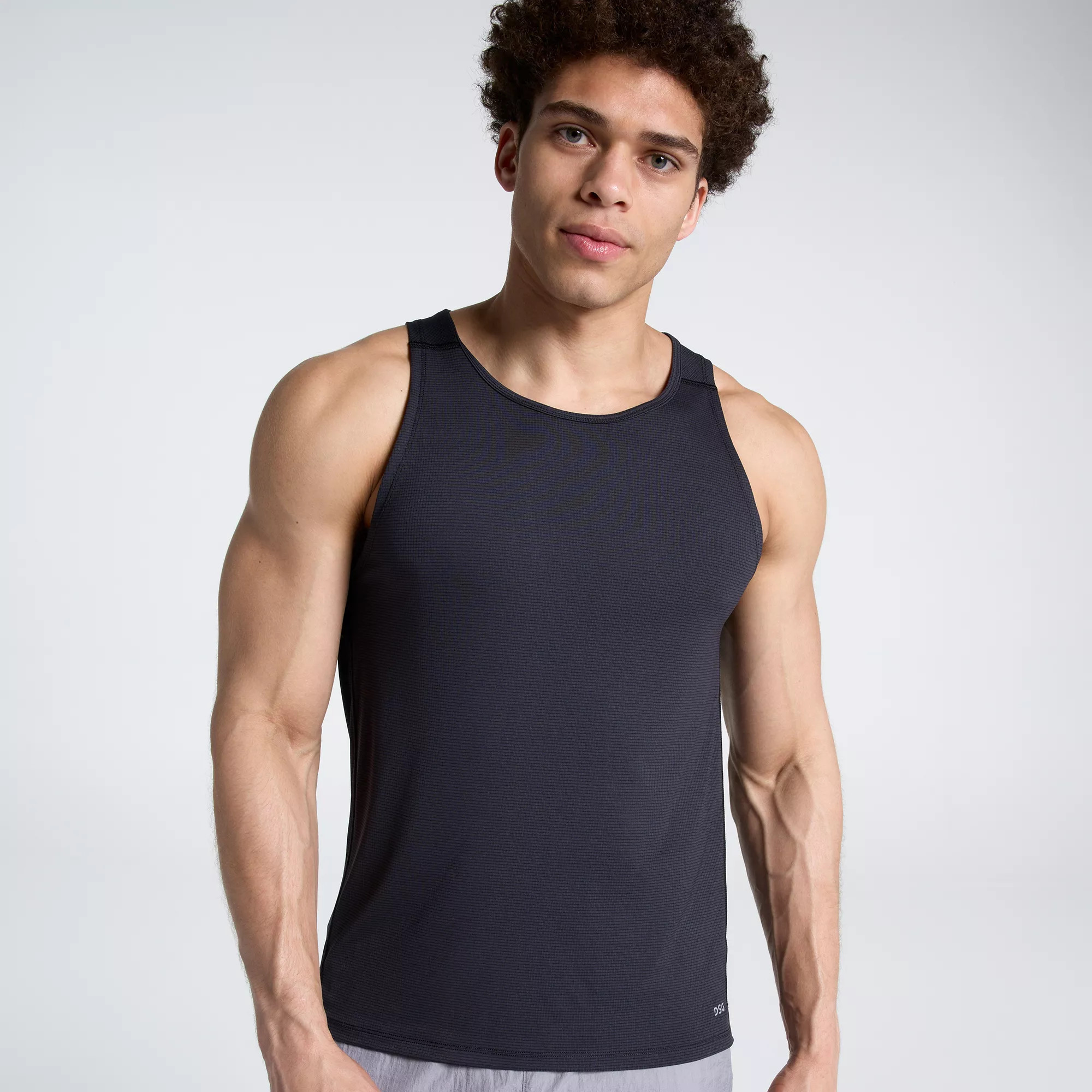 DSG Men's Stride Tank, Small, Pure Black | DICK'S Sporting Goods