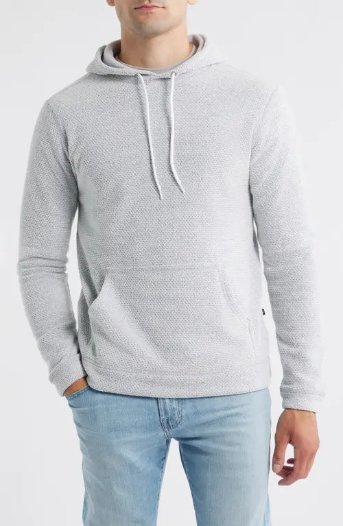 Swannies Dwayne Bouclé Hoodie in Gray-Heather at Nordstrom, Size Small | Nordstrom