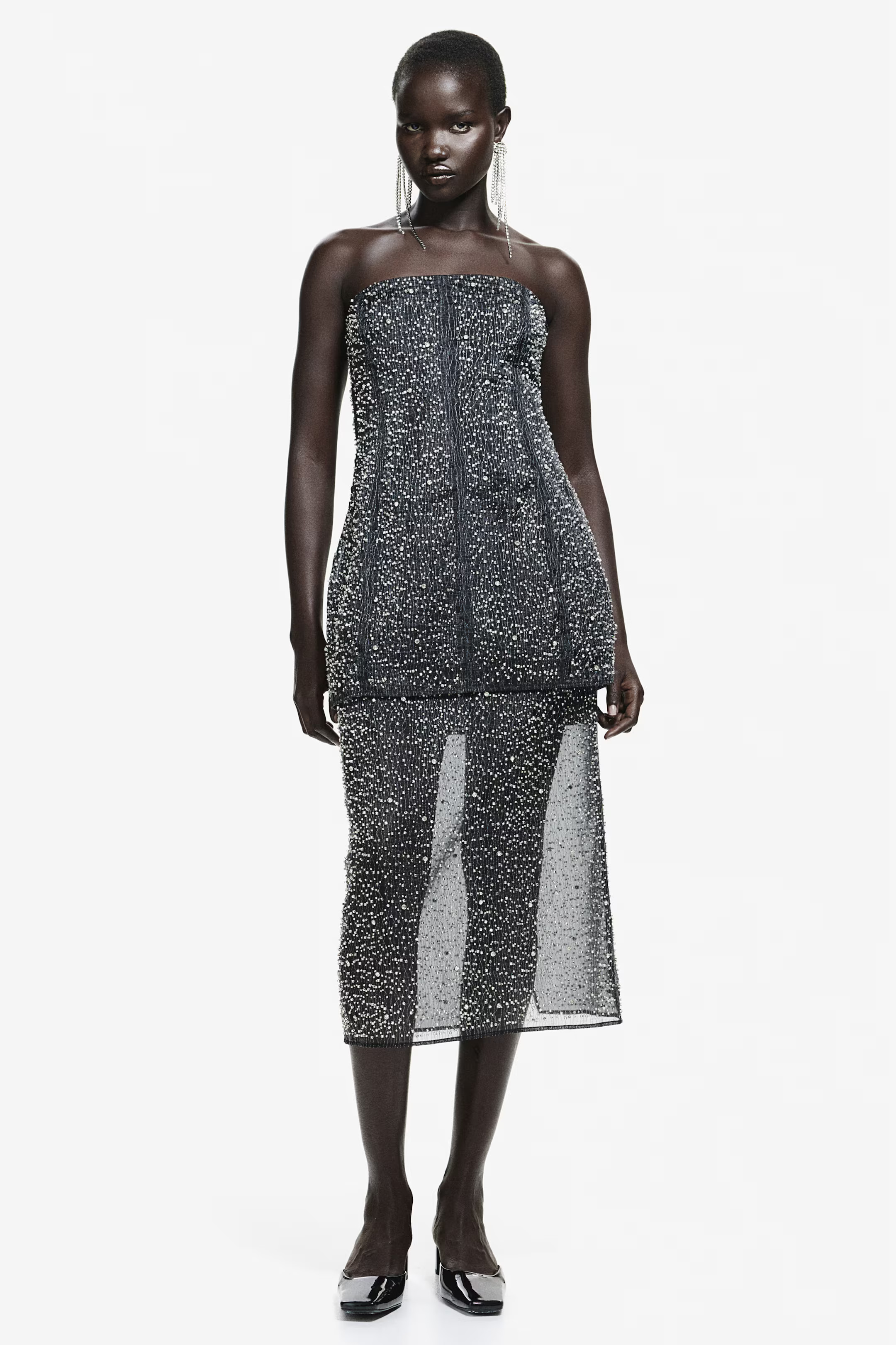 Embellished bandeau top | H&M (UK, MY, IN, SG, PH, TW, HK)