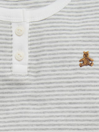 Baby & Toddler Organic Cotton Henley PJ Set | Gap (US)