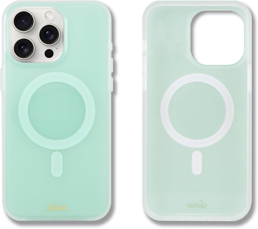 Sonix Case for iPhone 15 Pro Max | Compatible with Magsafe | 10ft Drop Tested | Jelly Mint | Amazon (US)
