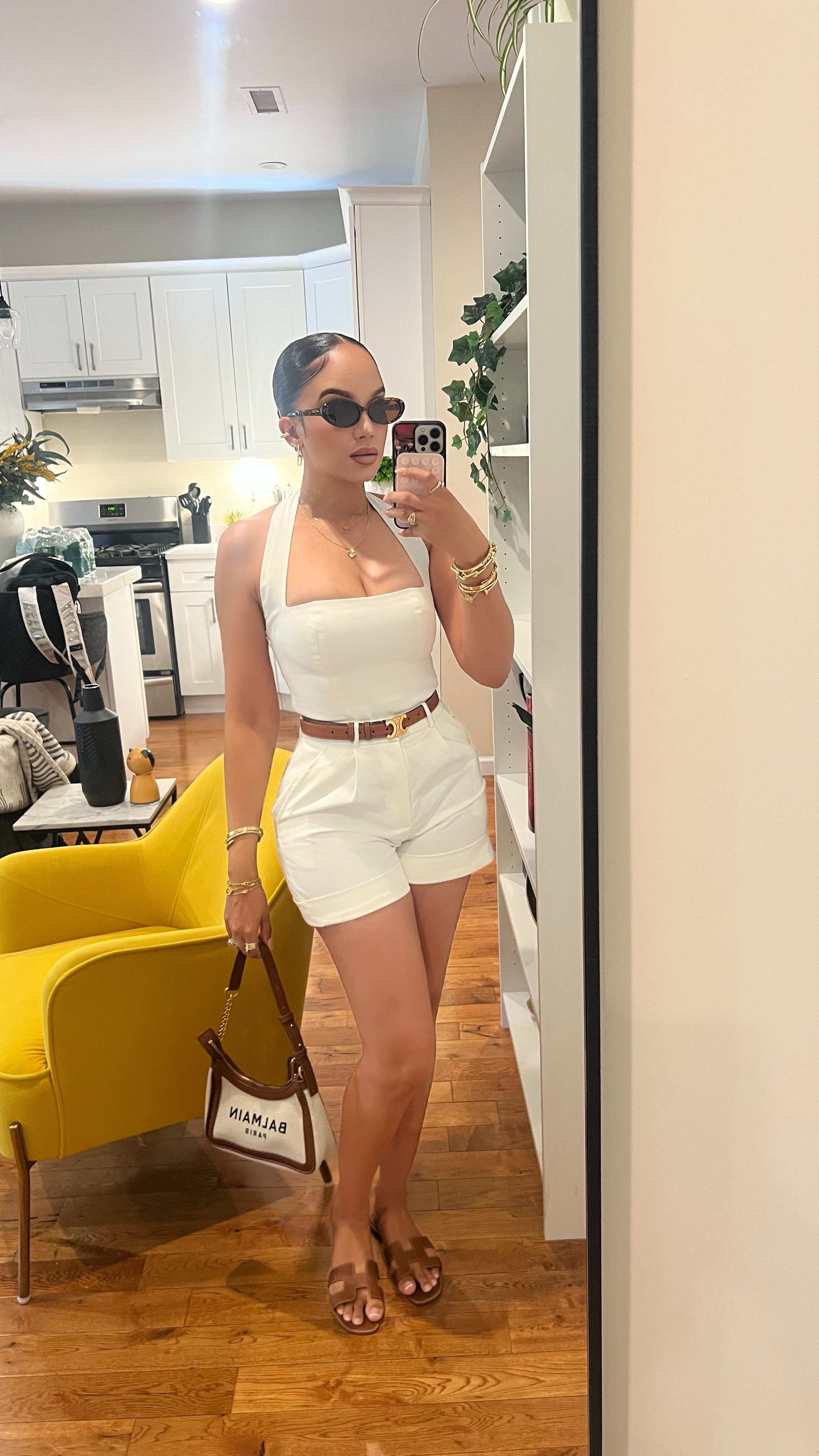 Summer vibes outfit | Wearing size SMALL in top and shorts 

#LTKStyleTip #LTKSeasonal