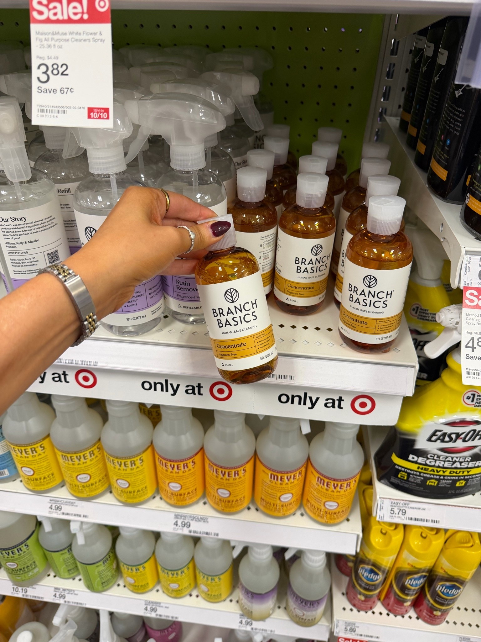 Stocking up @Branch Basics @Target