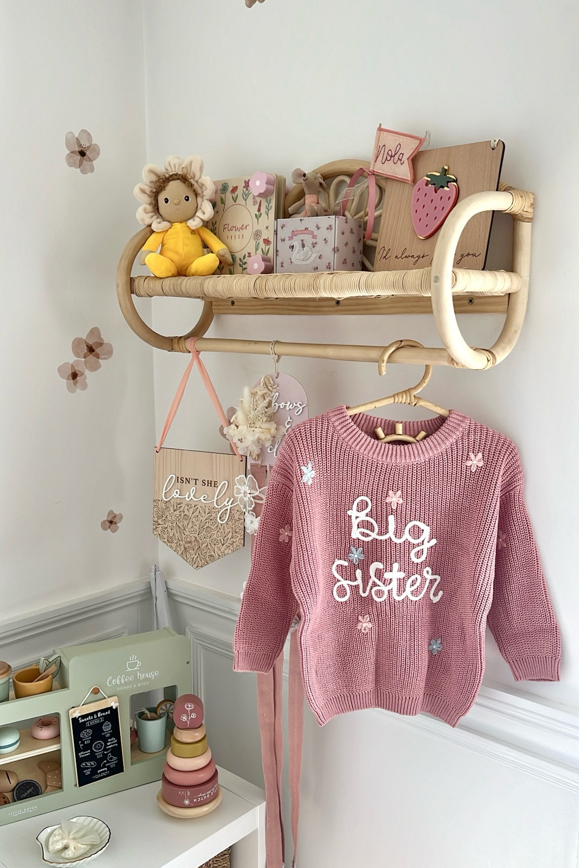 Big sister/announcement jumper 