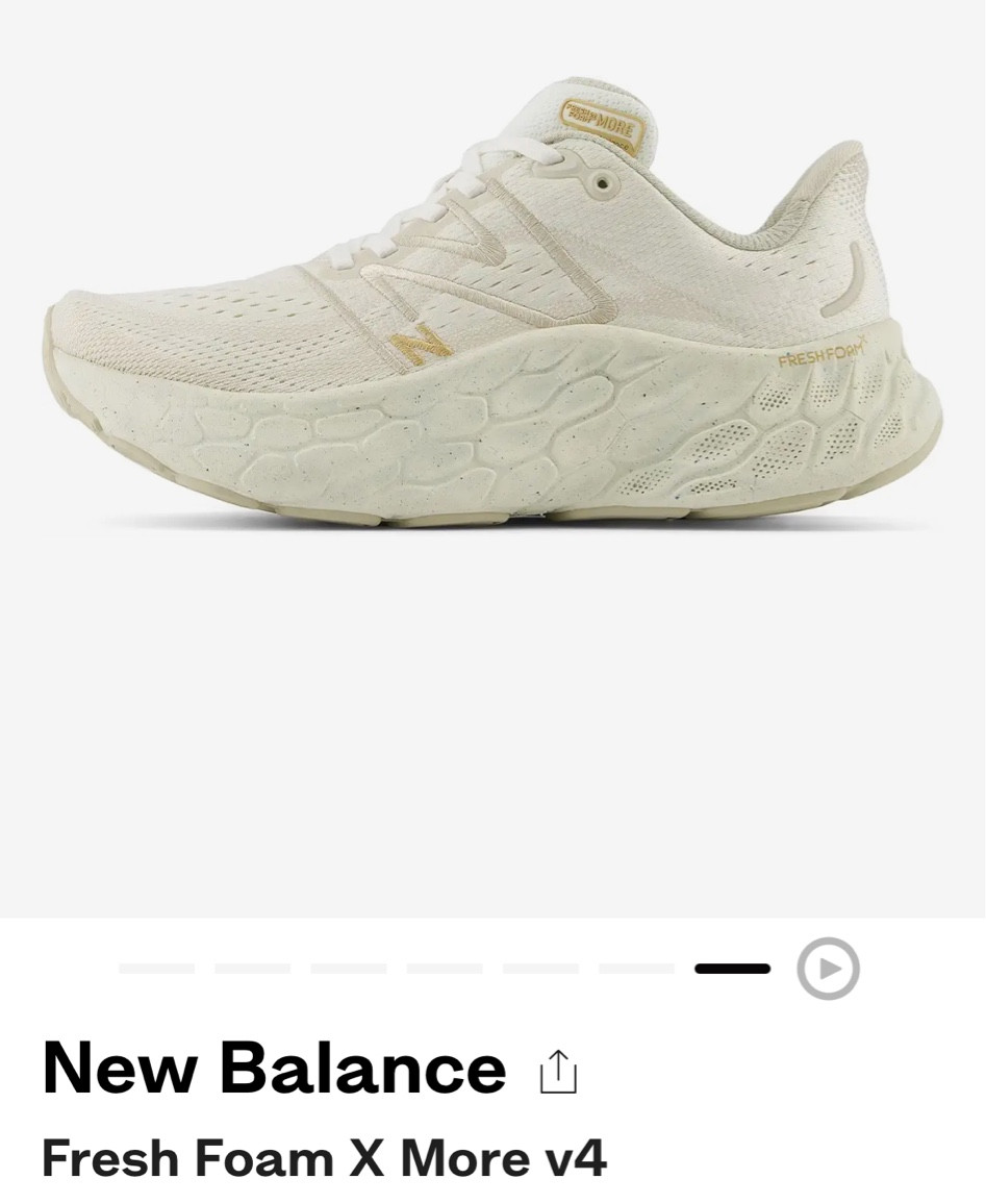 new balance fresh foam x more v4 | literally like walking on clouds, so comfortable and need more shoes on this comfort level 

#LTKshoecrush #LTKActive #LTKfitness