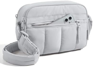 BAGSMART Cross Body Purse, Mini Crossbody Bags for Women Travel Purse, Puffy Shoulder Handbag Wal... | Amazon (US)