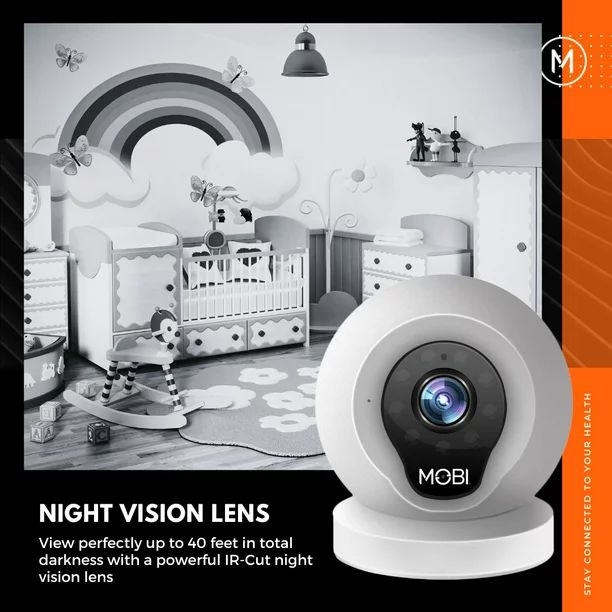 MobiCam Multi-Purpose Monitoring System, WiFi Video Baby Monitor Camera, Two-Way Audio, Night Vis... | Walmart (US)