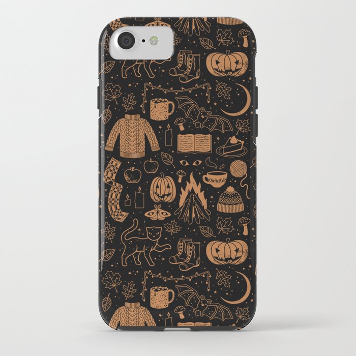 Autumn Nights: Halloween Iphone Case by Camille Chew - iPhone 7 - Tough Case | Society6