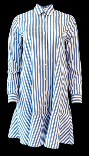 Livro Polly Dress, Greek Stripes | Monkee's of Mount Pleasant