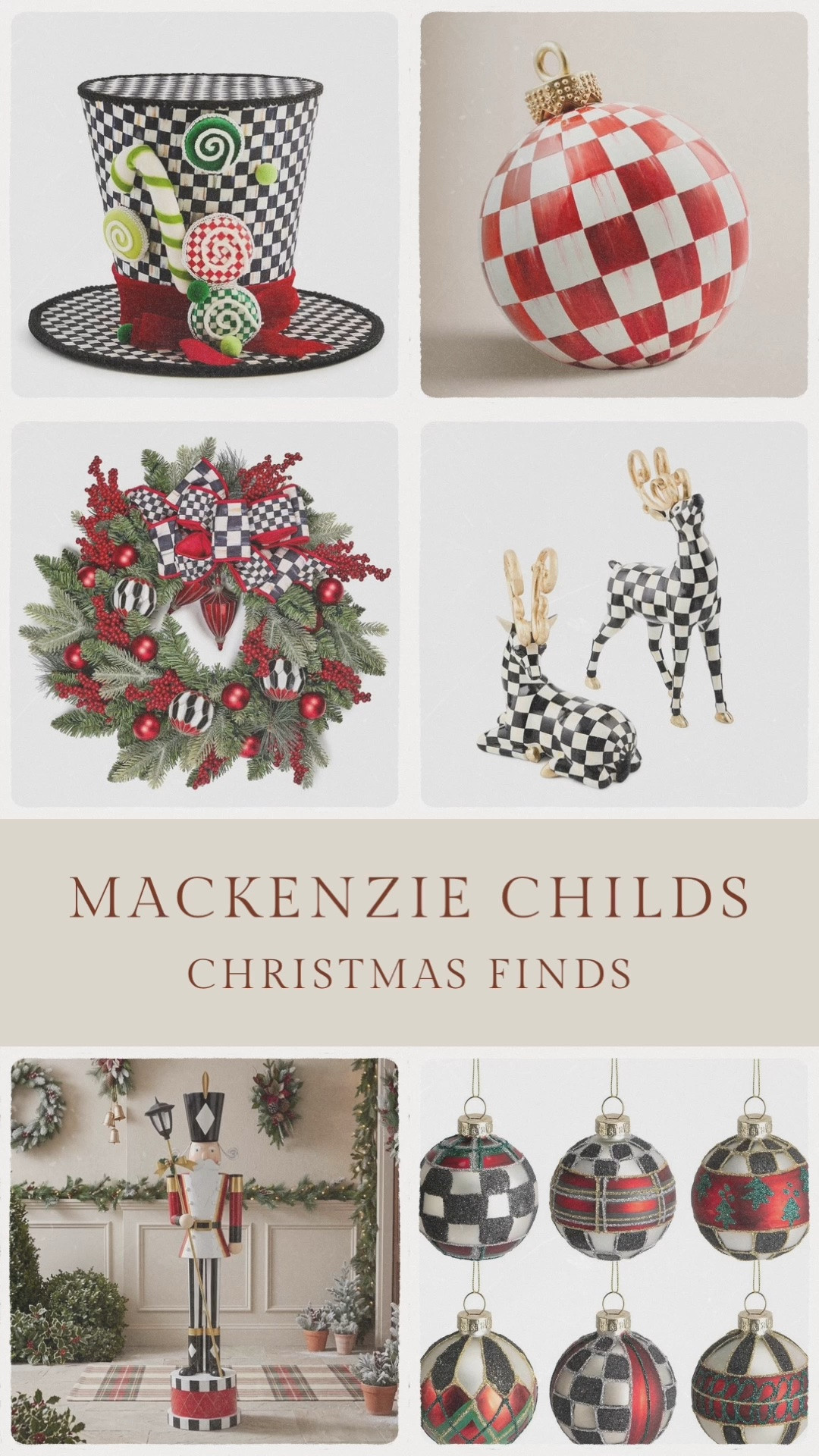 A Mackenzie-Childs Christmas✨♥️

The Mackenzie-Childs Christmas collection is full of beautiful statement pieces that make decorating feel extra special. Whether you’re adding a few festive touches or going all out this season, these are some of my favorite finds.✨♥️

#LTKSeasonal #LTKHome #LTKU