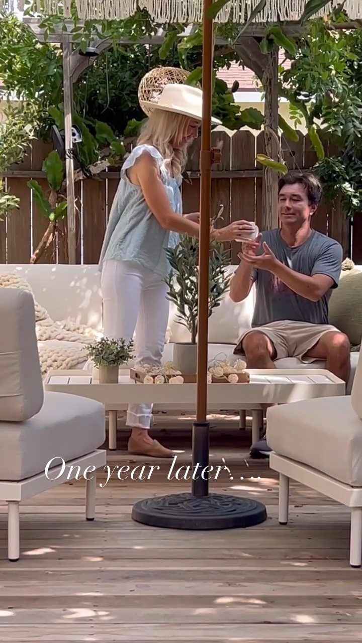 We are still loving this outdoor patio set on sale now. 

#LTKsalealert #LTKVideo #LTKhome