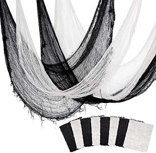 Watayo 8 Pack Halloween Creepy Cloth-72 x 30 Inch Scary Spooky Cloth Creepy Gauze-Halloween Stret... | Amazon (US)