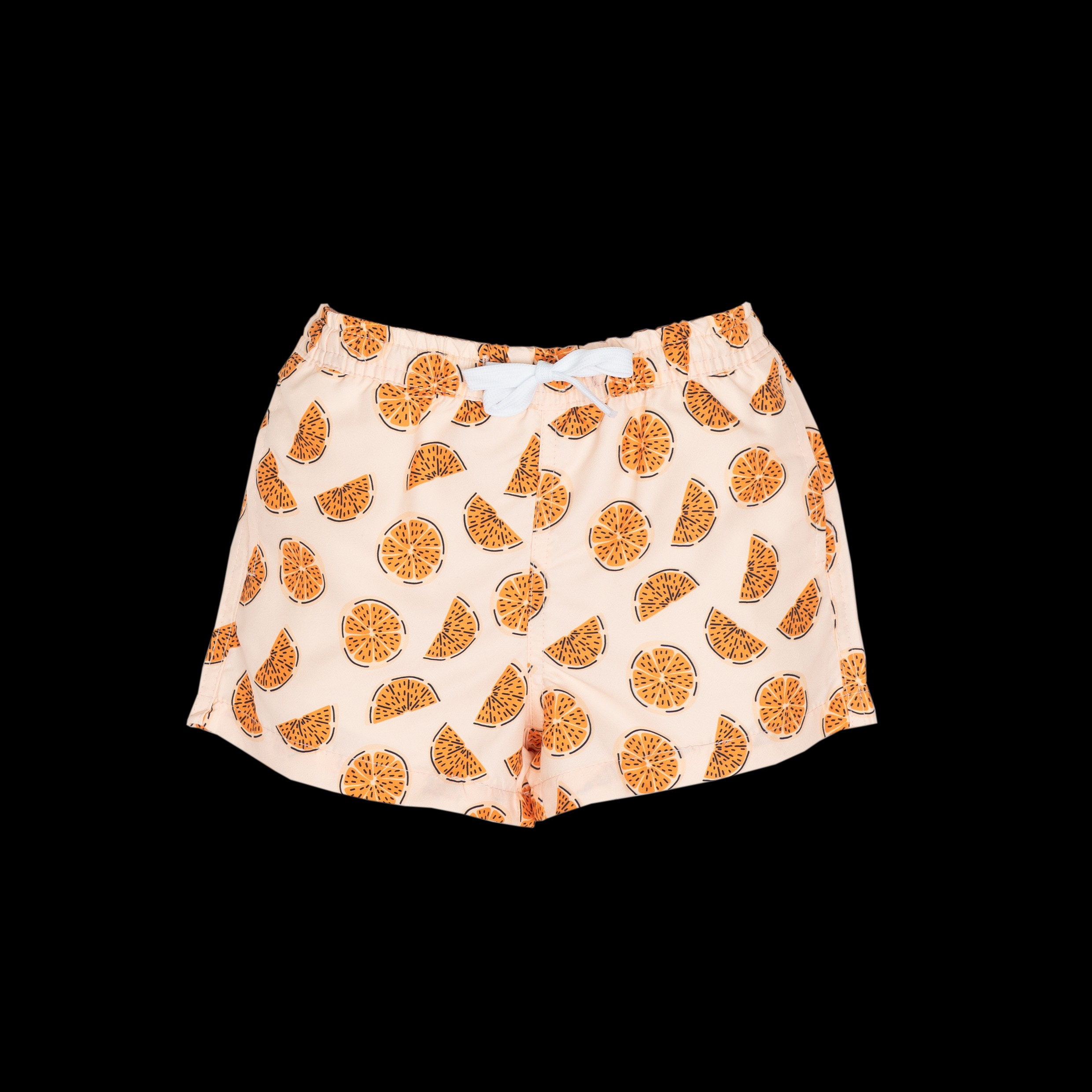 Cuties in Clementine Boys Swim Trunks | The Oaks Apparel Company