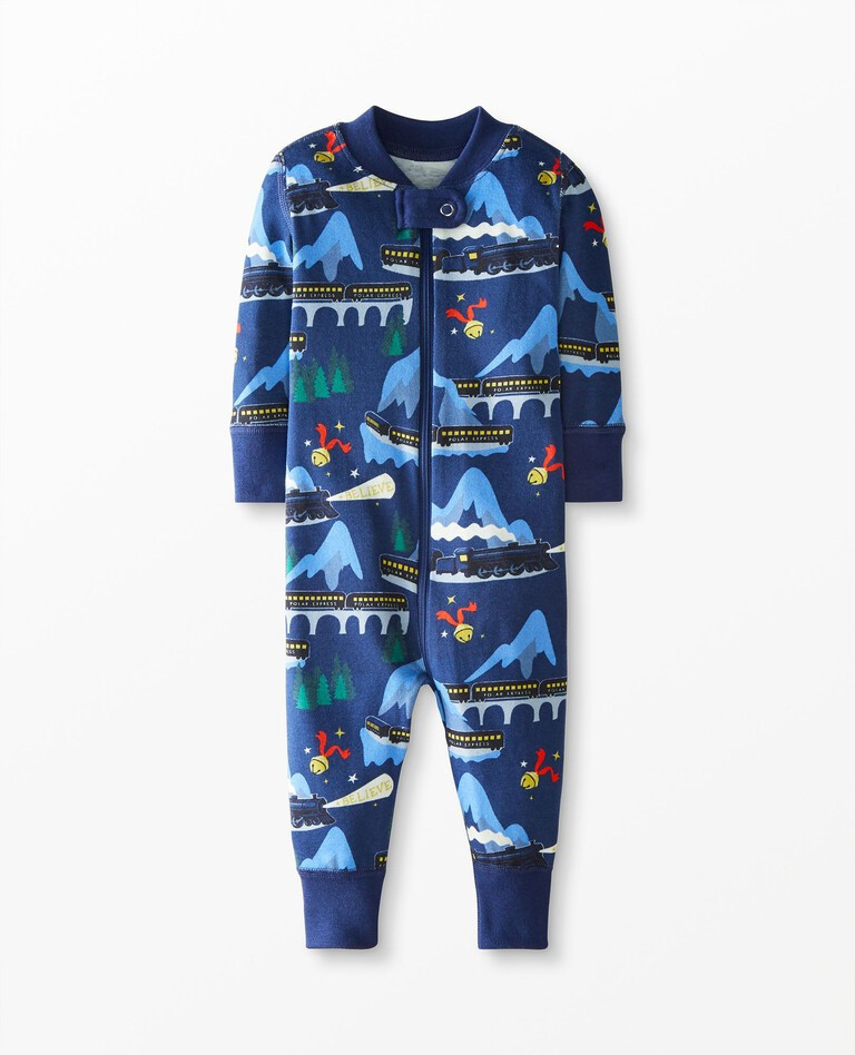 Warner Bros™ The Polar Express Baby Zip Sleeper | Hanna Andersson
