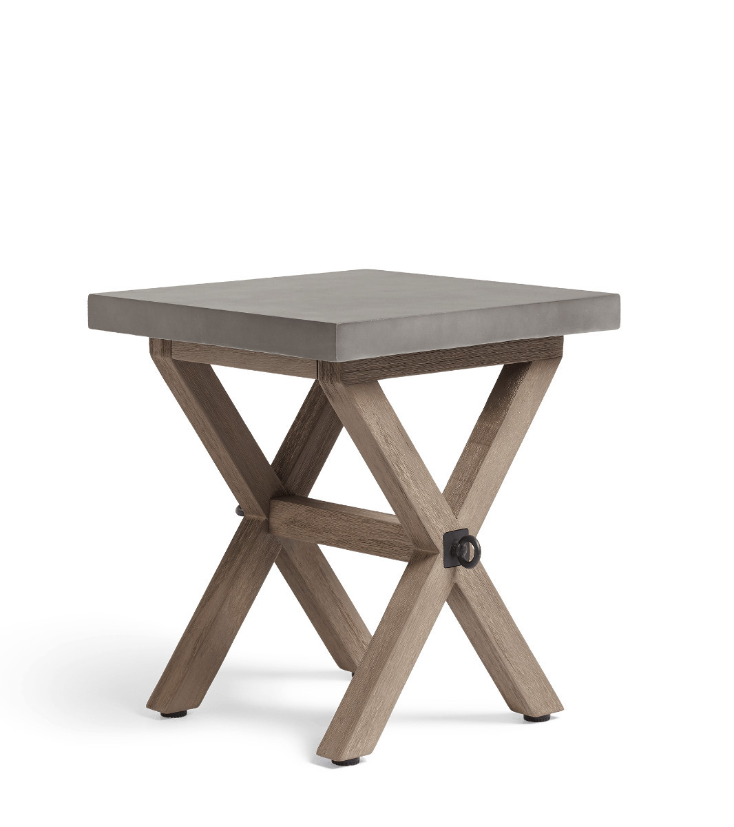 Charing Indoor/Outdoor Side Table - Ash Grey | OKA UK