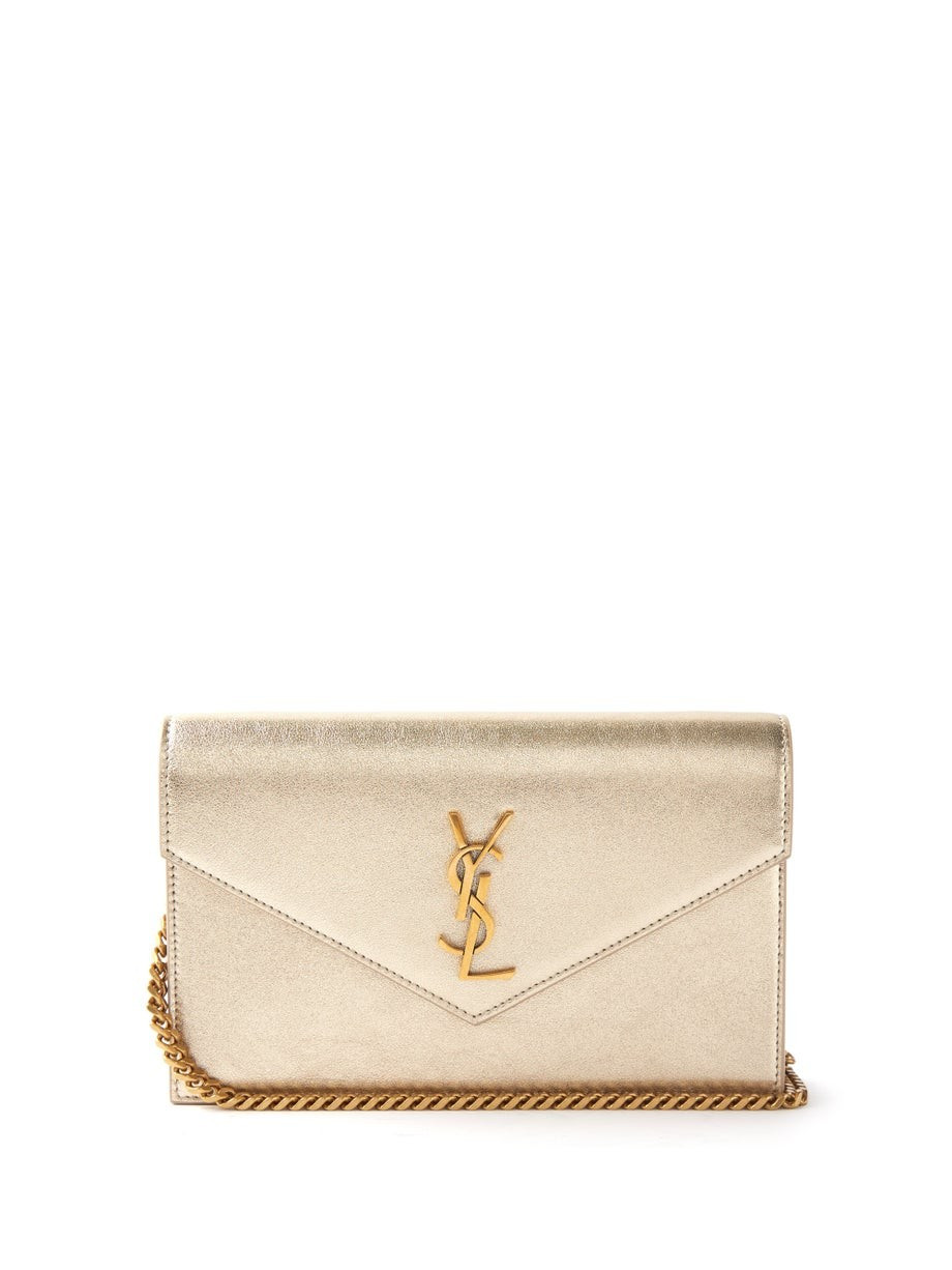 Envelope YSL-logo leather cross-body bag | Saint Laurent | Matches (US)