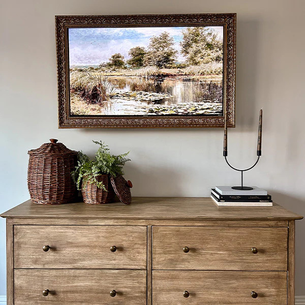 Nestable Wicker Storage Baskets with Wooden Lids - Decor Steals | Decor Steals