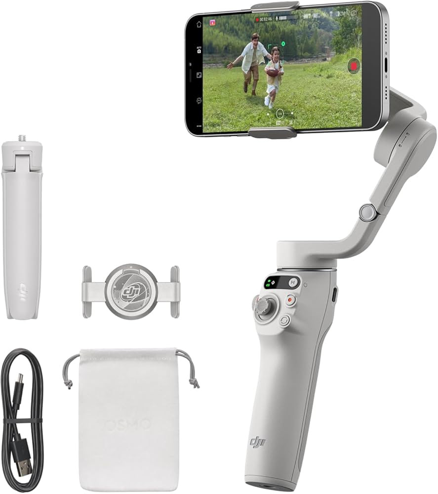 DJI Osmo Mobile 6, 3-Axis Phone Gimbal, Object Tracking, Built-in Extension Rod, Portable and Fol... | Amazon (US)