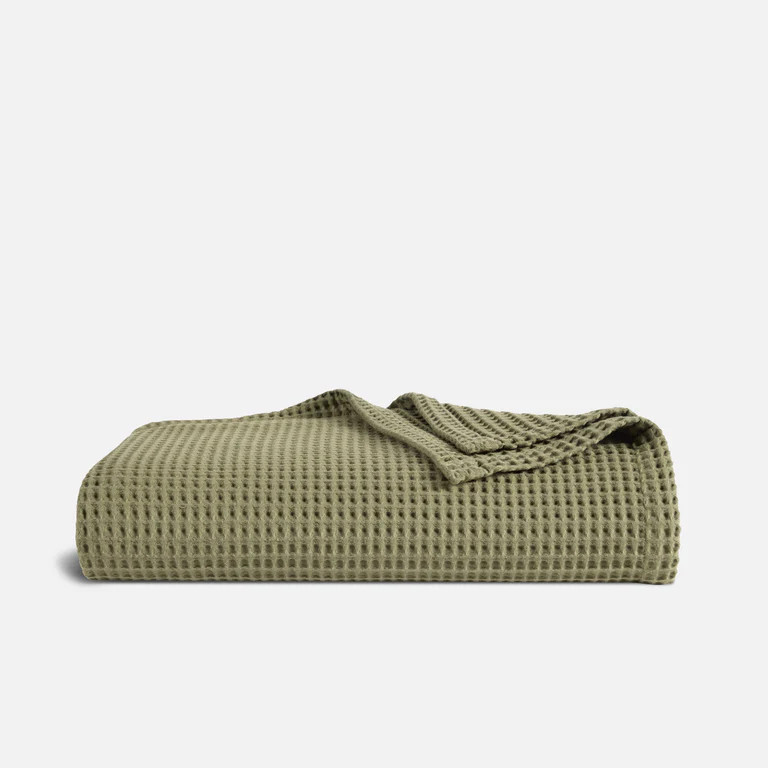 Dreamweave Waffle Throw Blanket | Brooklinen