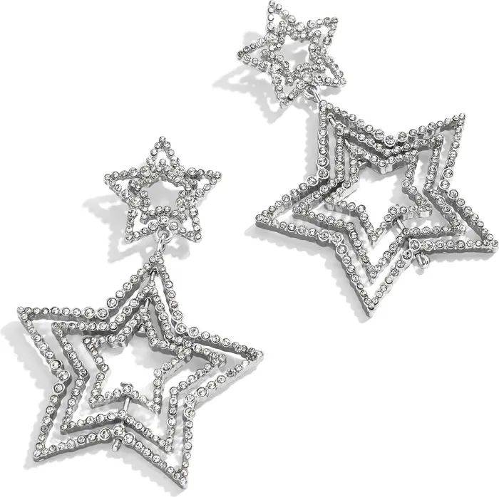 BaubleBar Crystal Star Drop Earrings | Nordstrom | Nordstrom