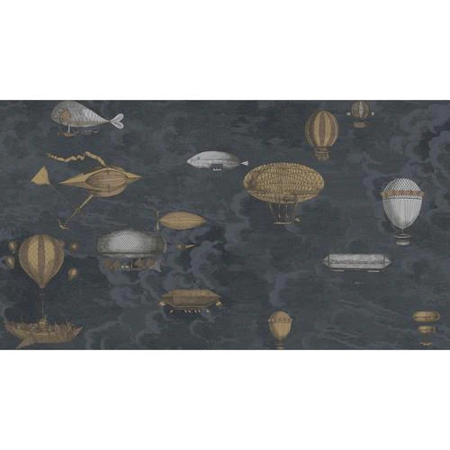 Cole & Son Macchine Volanti Midnight Wallpaper | DecoratorsBest | DecoratorsBest