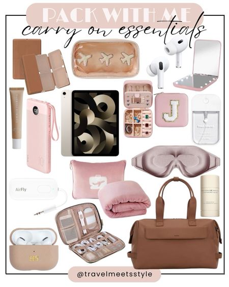 Sharing my favorite carry on essentials for your next trip! 



Carry on bag, carry on packing list, Carry on airplane essentials, carry on duffle bag, CALPAK duffle, carry on essentials for women, carry on flight essentials, carry on items, travel pill case, travel pillow, travel blanket, summer Fridays butter balm, portable charger, AirPods Pro, led travel mirror, tech case, iPad Air, travel tech, AirPod case, airfly, travel eye mask, Donna Karan deodorant, travel jewelry case, Amazon finds, Amazon travel must haves 

#LTKfindsunder100 #LTKfindsunder50 #LTKtravel
