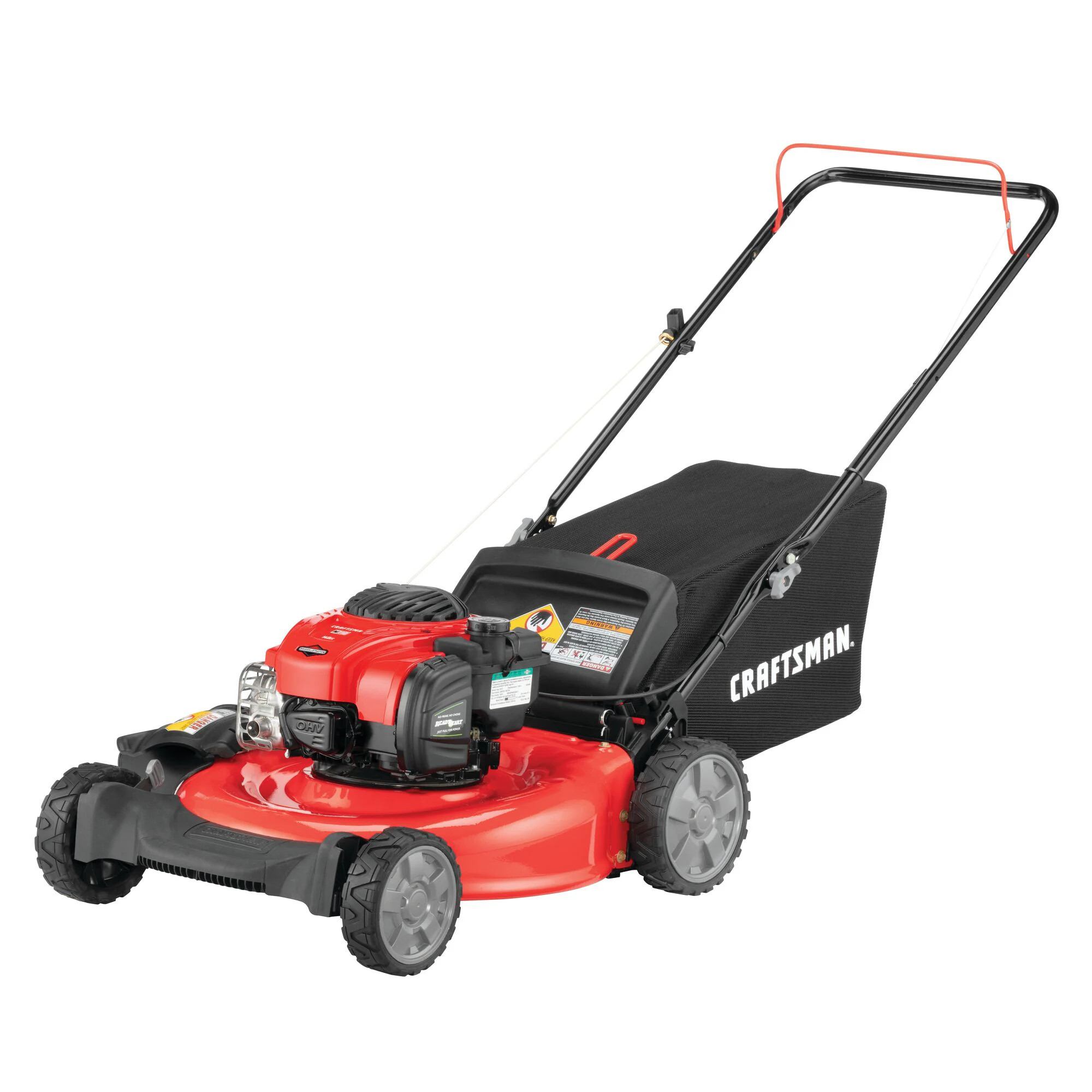 CRAFTSMAN M110 21-in Gas Push lawn mower with 140-cc Briggs and Stratton Engine one_size | CMXGMAM1125499 | Lowe's