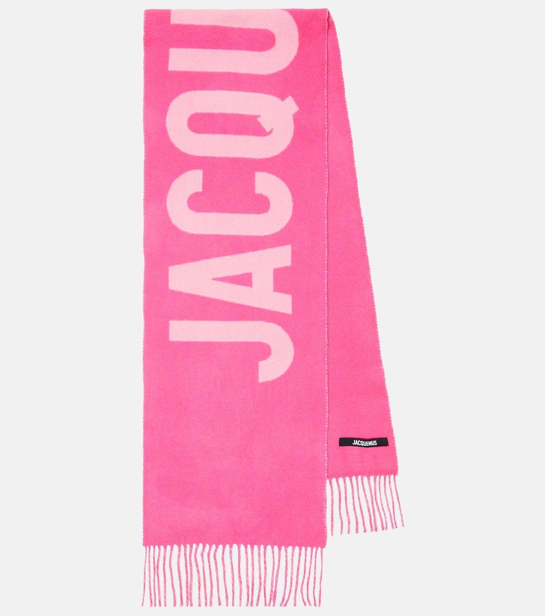 Logo jacquard wool scarf | Mytheresa (INTL)