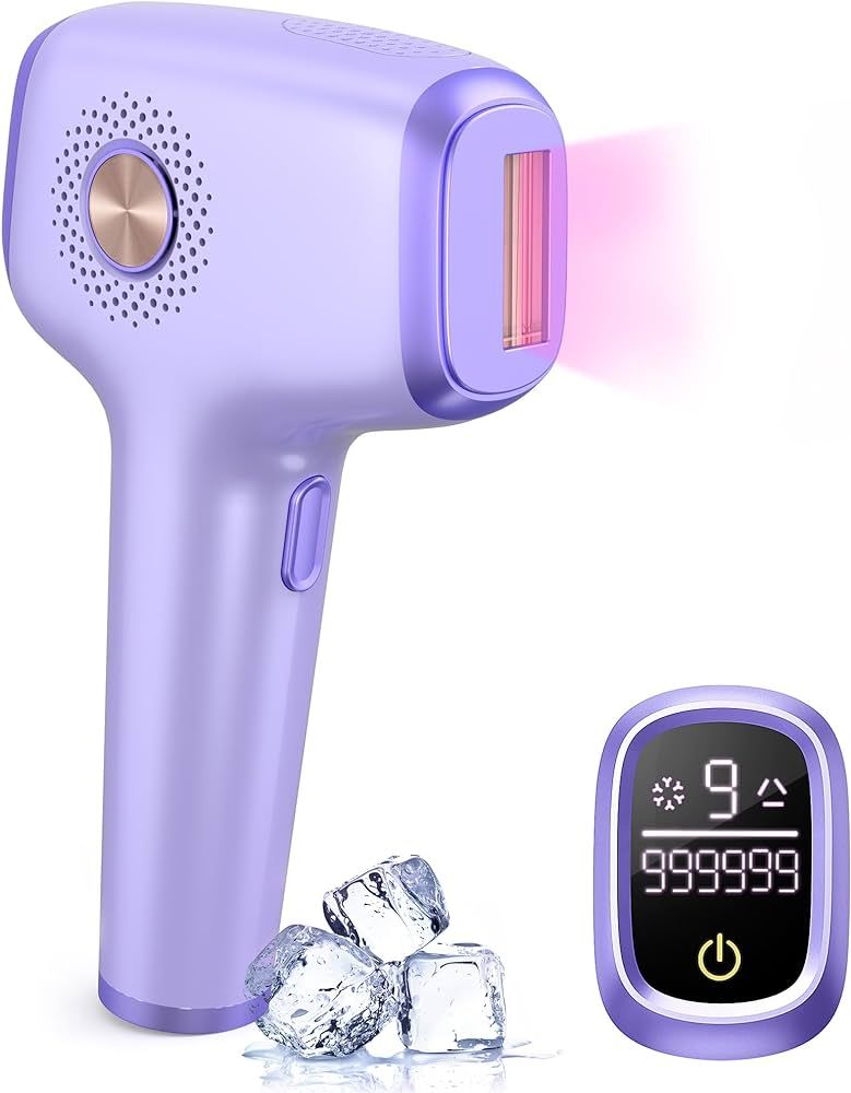 IPL Hair Removal with Ice Cooling Care Function for Women Permanent,999,999 Flashes Painles... | Amazon (US)