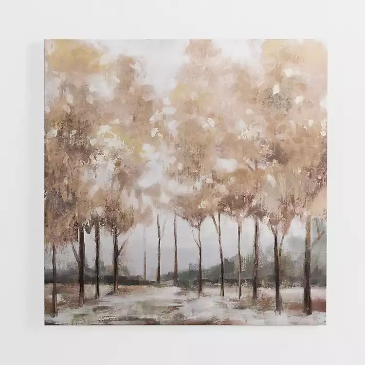 Dewy Autumn Forest Canvas Art Print | Kirkland's Home