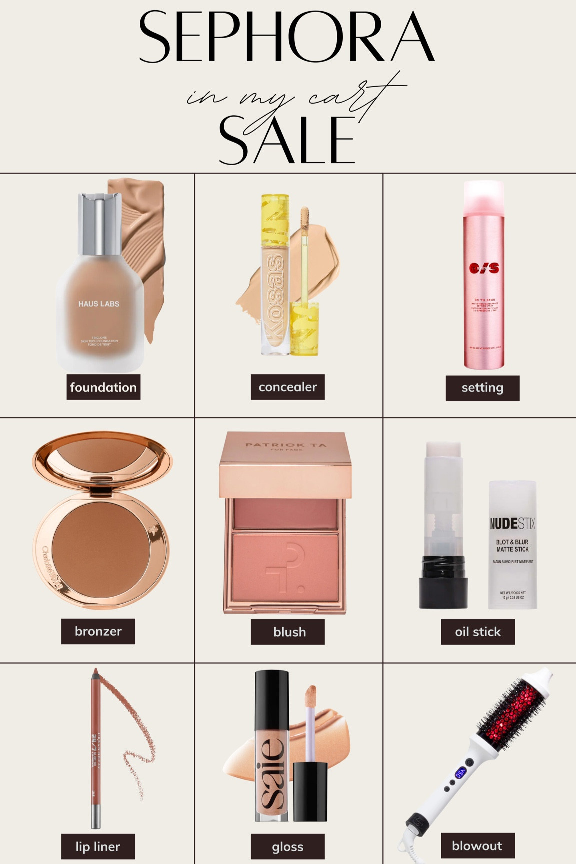 Sephora sale started today! Code SAVINGS at checkout. Rouge members get 20% off, VIB get 20% off and can shop 11/5, insiders get 10% off and can shop 11/5 as well! Sephora collection is 30% off for everyone! Here’s what’s in my cart when I can shop! 

#LTKGiftGuide #LTKSaleAlert #LTKBeauty